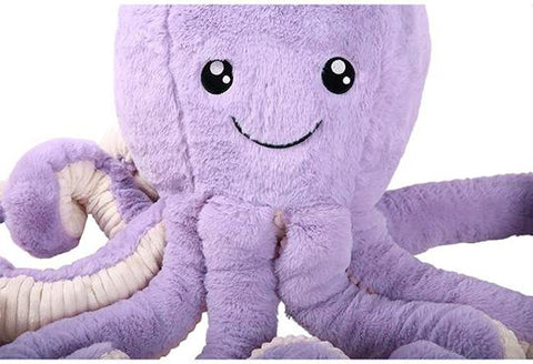 purple octopus plush