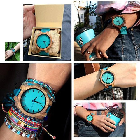 turquoise watch