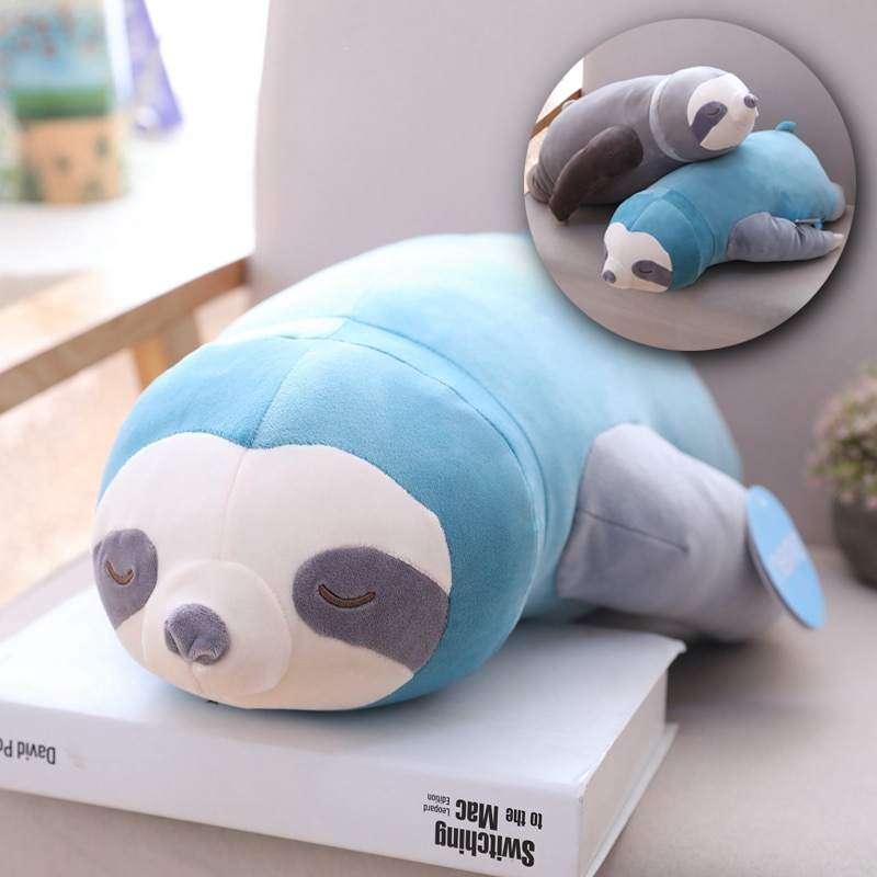 blue sloth stuffed animal