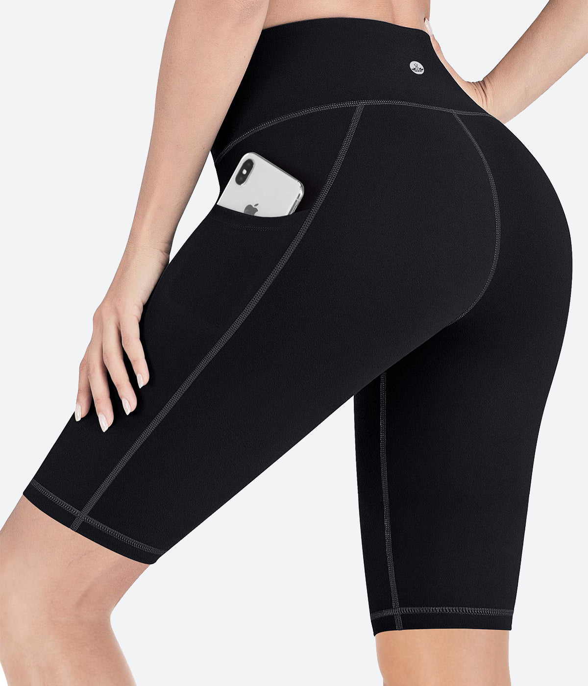 8 Inches Quick Dry Women's Biker Shorts | Heathyoga