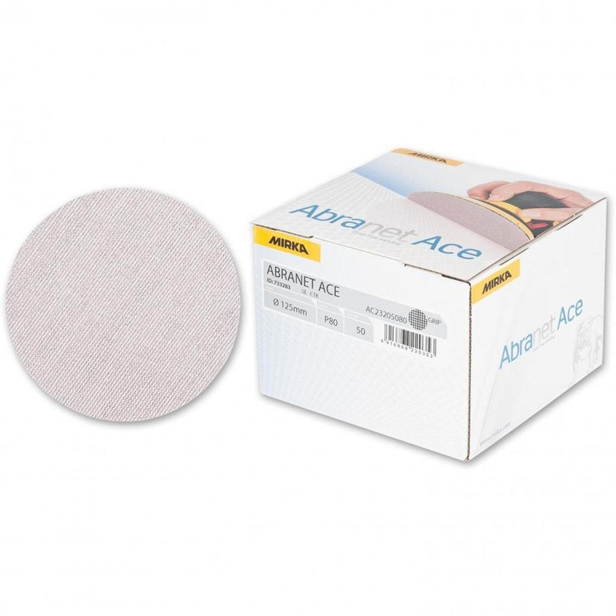 Mirka Abranet Ace Ceramic Discs - 150mm/6 - 50/Pack