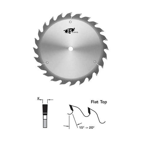 FS Tool Crosscut Circular Saw Blade 12 Inch x 80T TCG with 1 Inch Bore