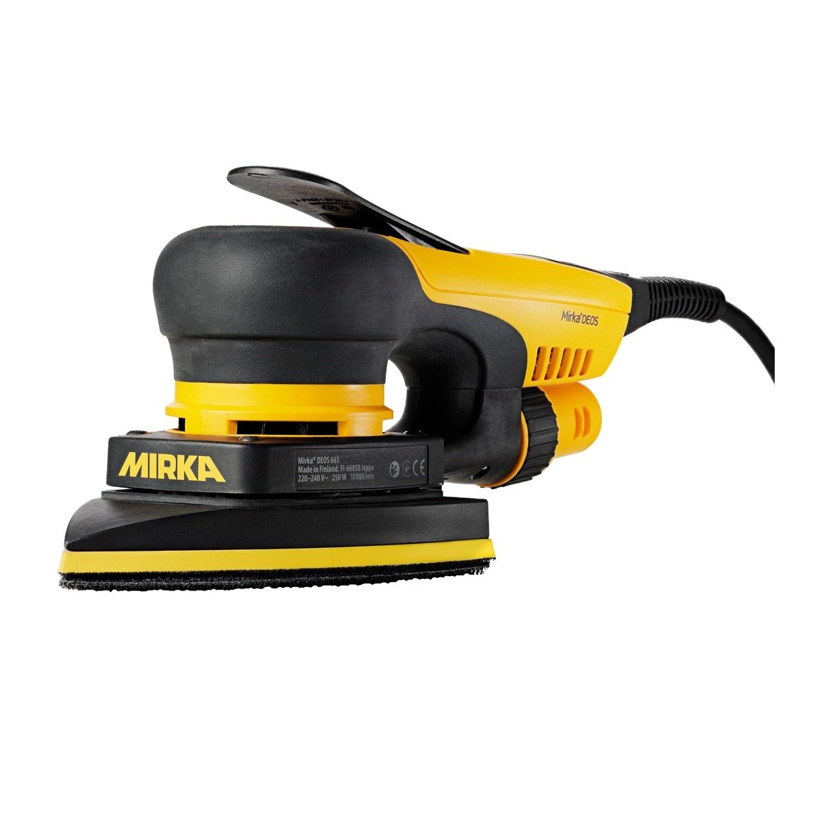 Mirka MID65020CAUS Direct Electric Random Orbital Sander, 6-Inch, Yellow,  Black: : Tools & Home Improvement