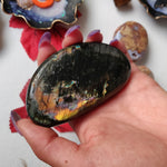 Labradorite Palm Stone (#A14)