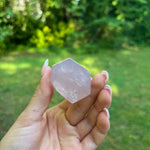 Rose Quartz Point with Rainbow Inclusions(#7) - Simply Affinity