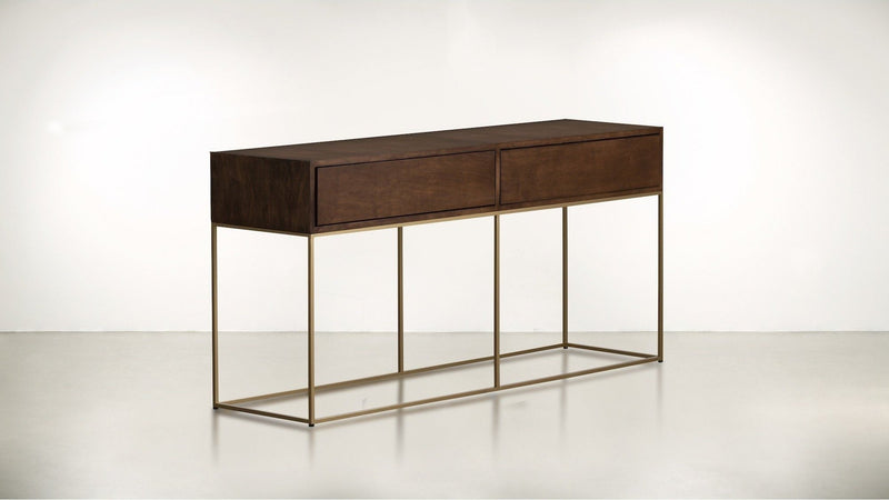 The Beau Ideal Console Console Hazel / Brass Whom. Home