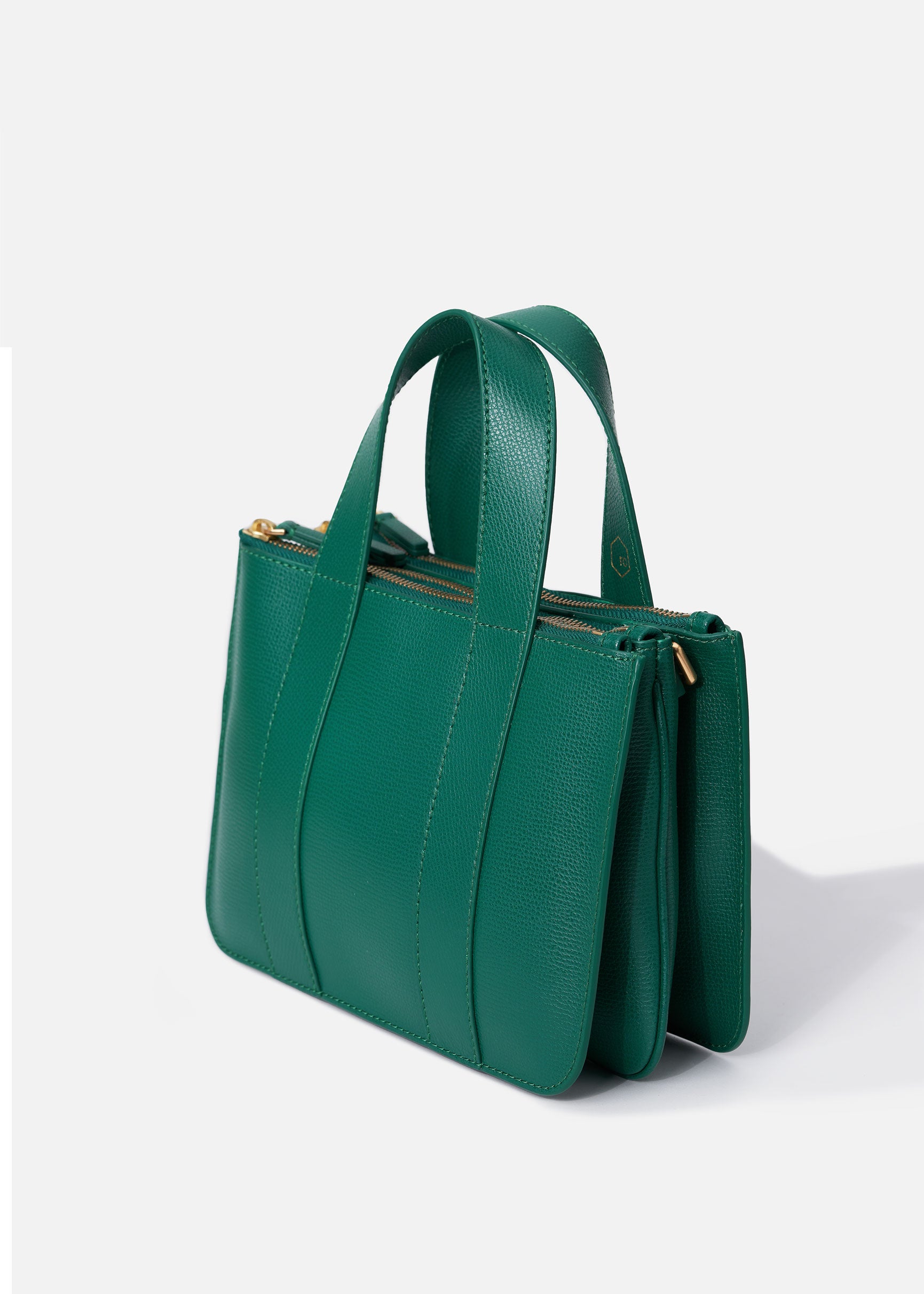 kelly green leather bag