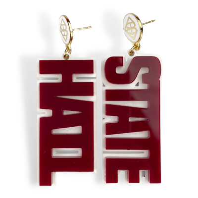 Texas A&M Gig'Em Thumbs-Up Earrings – Brianna Cannon