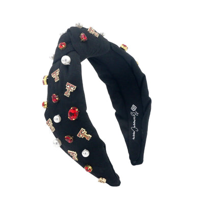 University of Louisville: Splatter Red Tie Headband