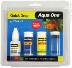 Buy Aqua One QuickDrop pH Test Kit 6 to 7.8 Test Kit 100 Tests Online Australia