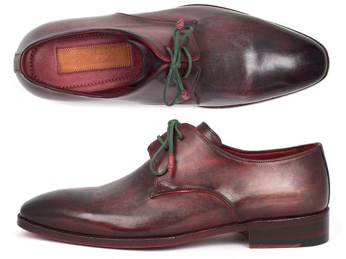 Paul Parkman Men's Multicolor Leather Derby Shoes