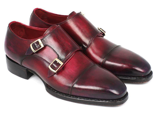 Paul Parkman Hand-Welted Monkstrap Shoes