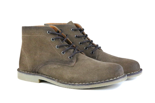 Hound and Hammer Suede Tobacco Boots