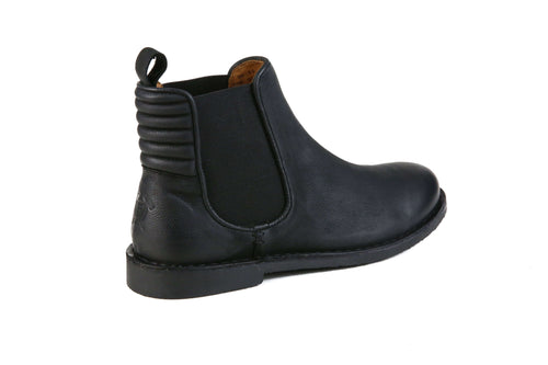Hound and Hammer Black Leather Chelsea Boots