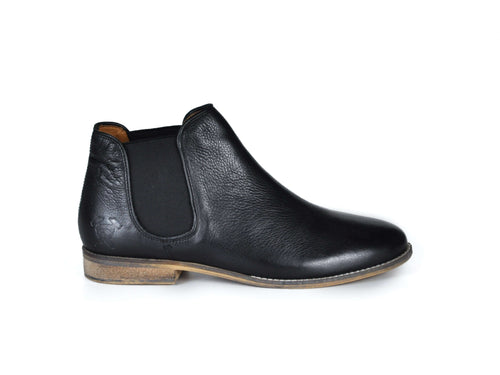 Hound and Hammer Chelsea Shoe Boots, Black