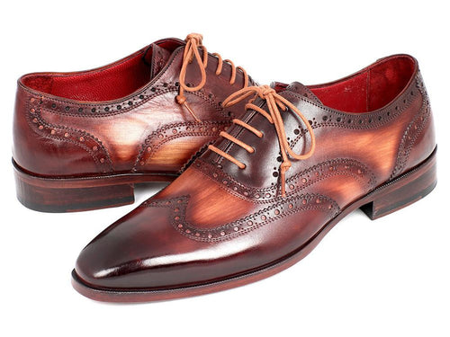 Paul Parkman Men's Two Tone Wingtip Oxfords