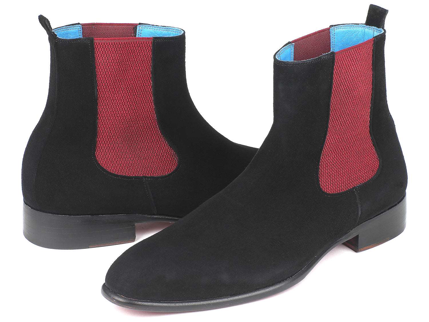Paul Parkman Black Suede Boots –