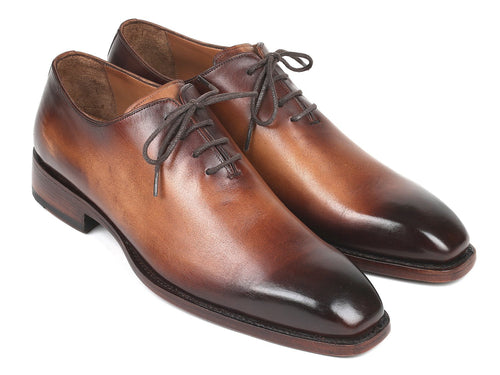 Paul Parkman Men's Wholecut Oxfords Brown Leather