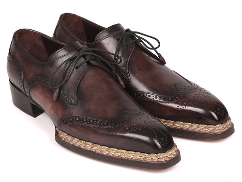 Paul Parkman Bronze Wingtip Derby Shoes