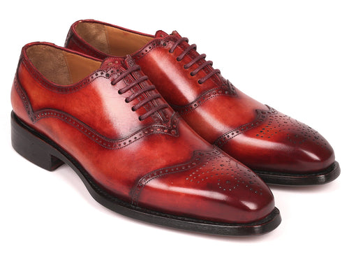 Paul Parkman Reddish Brown Goodyear Welted Oxford