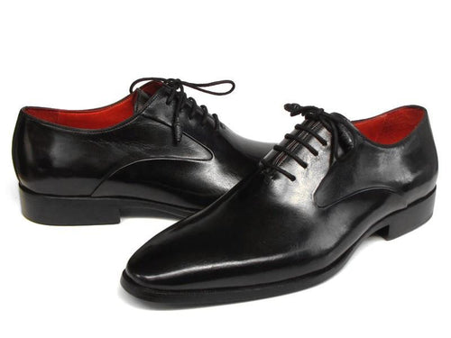 Paul Parkman Classic Black Leather Oxfords