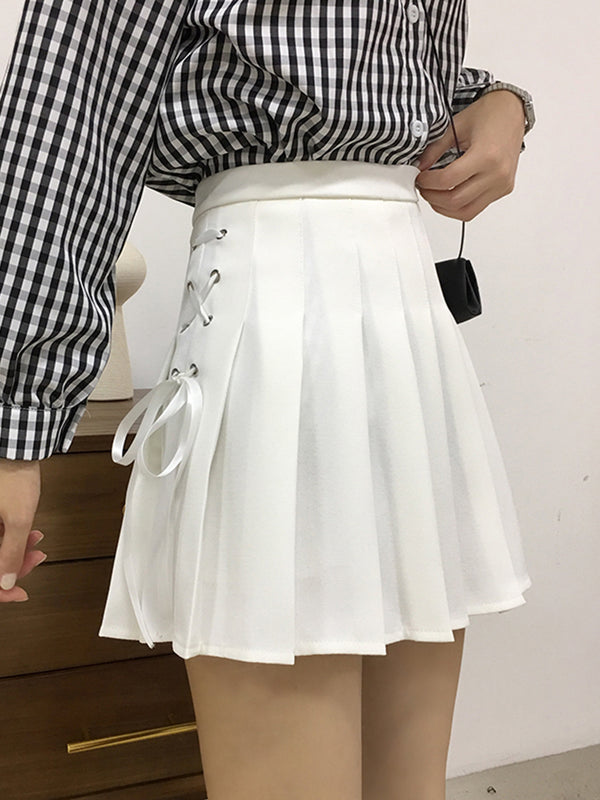 Jk uniform high waist skirt KF24046 – unzzy