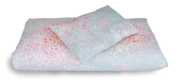 Baby Duvet Cover Pillow Case Set Pink Ecolife Baby Box