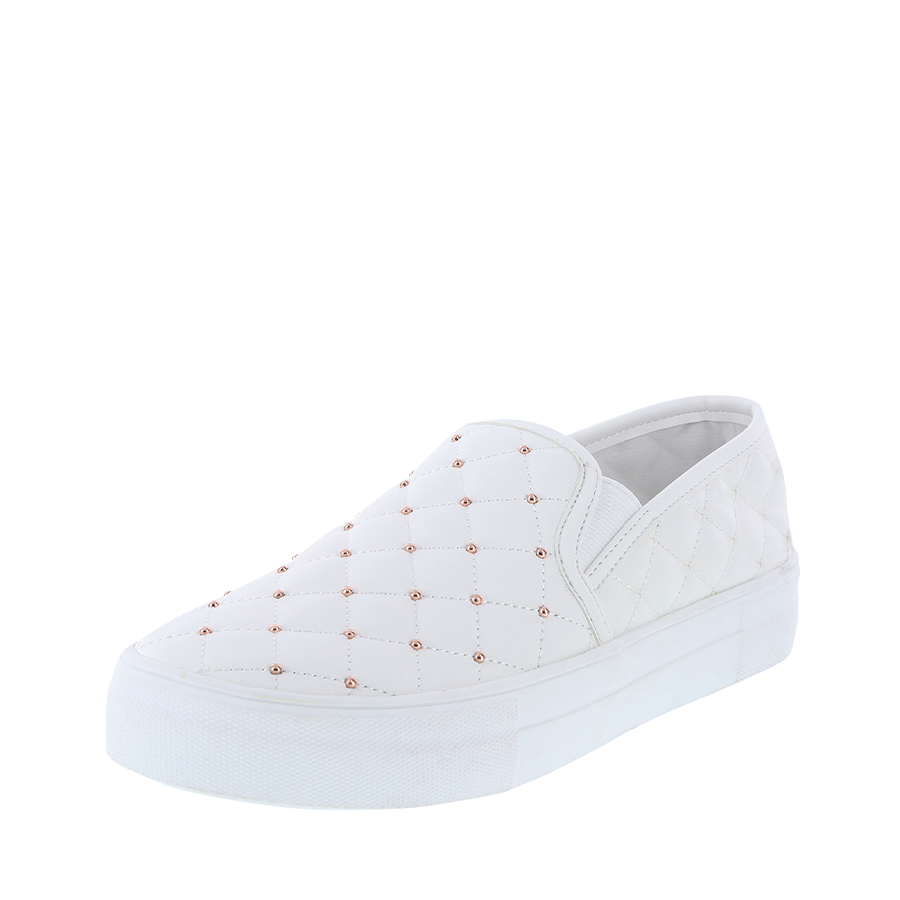 payless quilted slip on