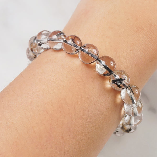 Natural Herkimer Diamond Bracelet | NY Loves Crystal
