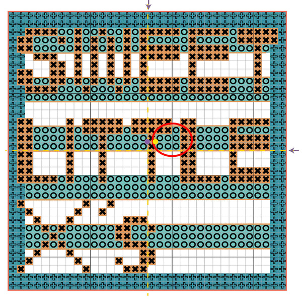 Easily stitch letters and words on fabric with beads! 