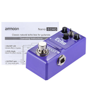 ammoon Nano Series Mini Echo Guitar Effect Pedal