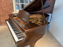 Mason Hamlin piano from the side
