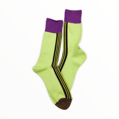 Front Line Socks Lime