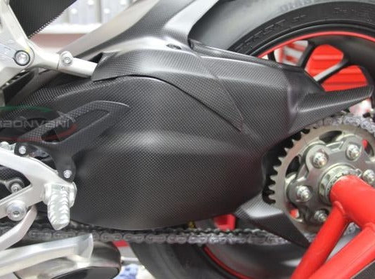 CARBONVANI Ducati Panigale V2 / 1299 / 1199 Carbon Swingarm Guard