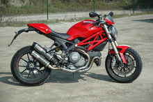 QD EXHAUST Ducati Monster 1100 Evo Dual Slip-on Exhaust "Magnum" (EU homologated)