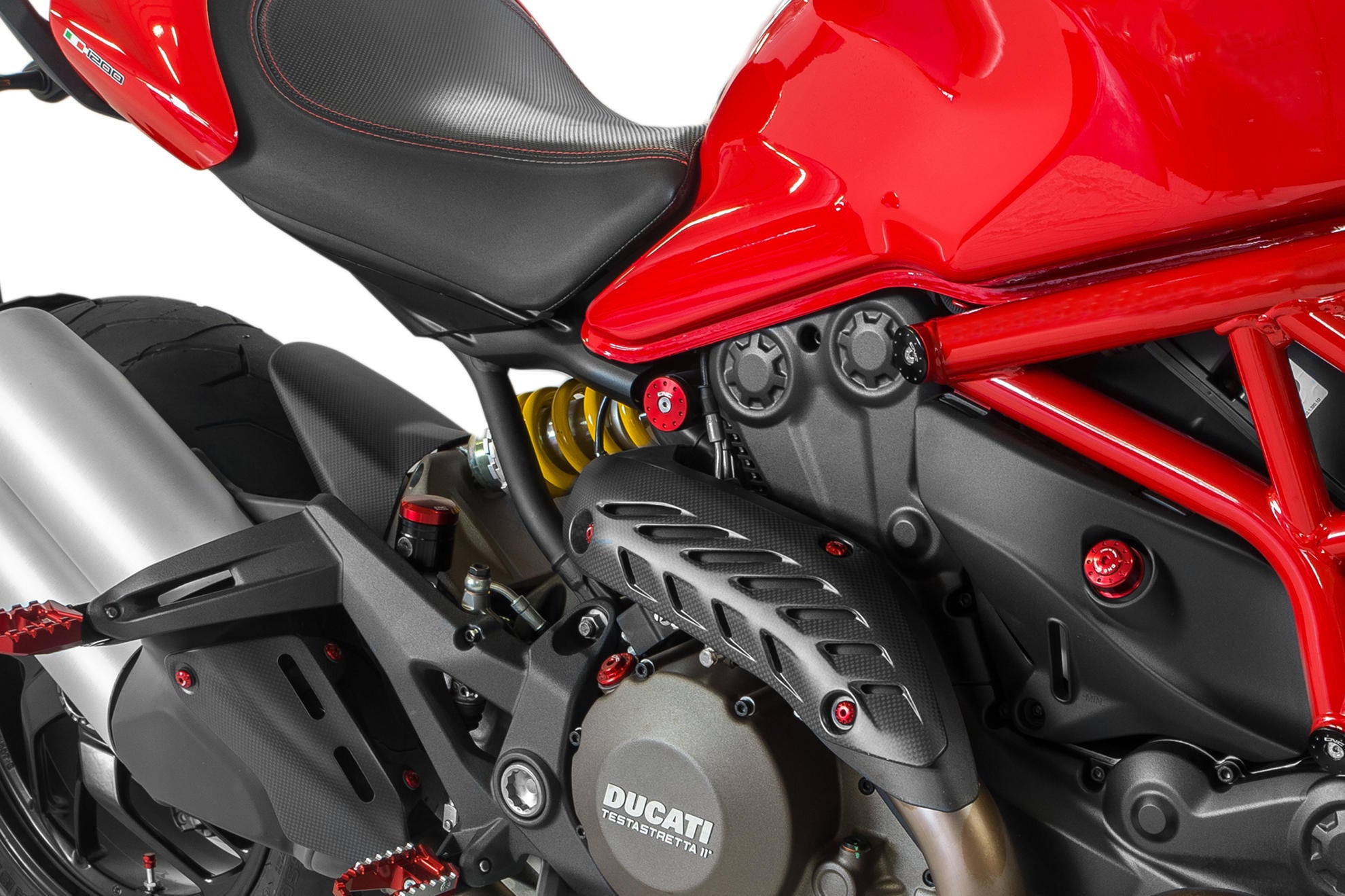 TT354 - CNC RACING Ducati Monster 1200/821 Rear Subframe Caps set