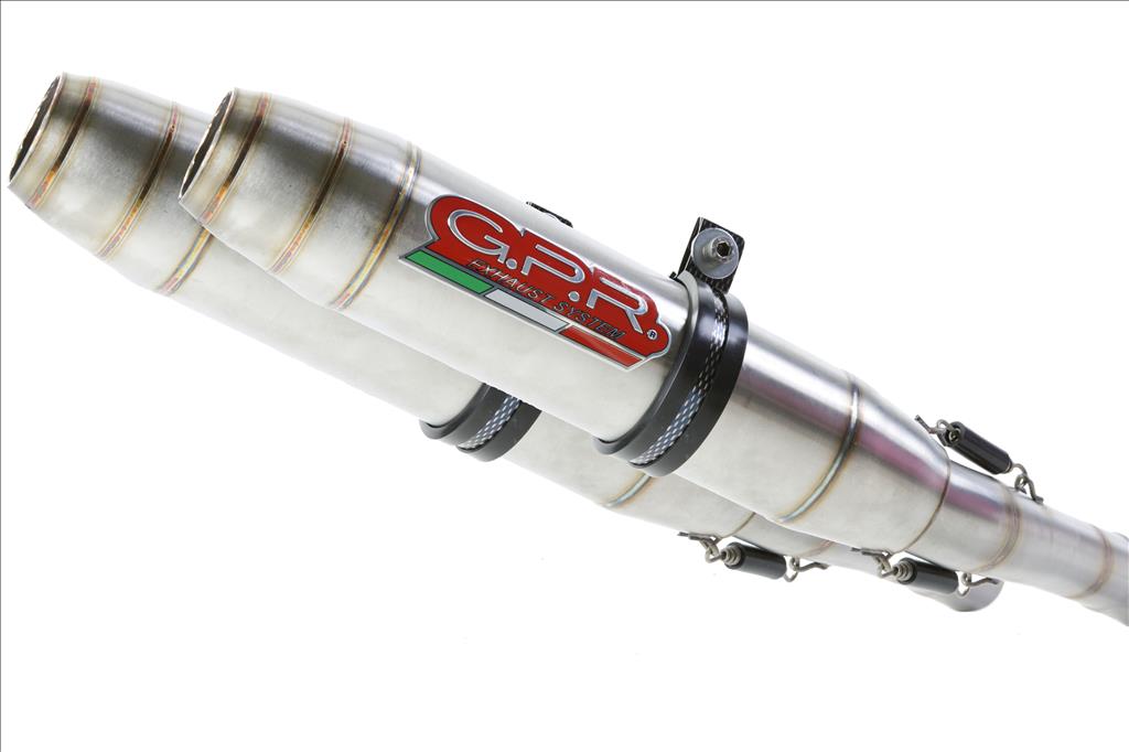 GPR Ducati Monster 1100 Evo Dual Slip-on Exhaust "Deeptone ...