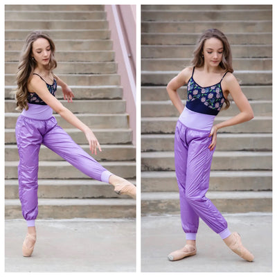 Annette ballet warm-up knitted pants COCOA BROWN – Adagio Ballet