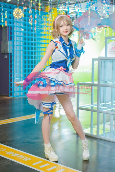 ラブライブ サンシャイン Aqours 渡辺曜 スクールユニティ コスプレ 衣装-