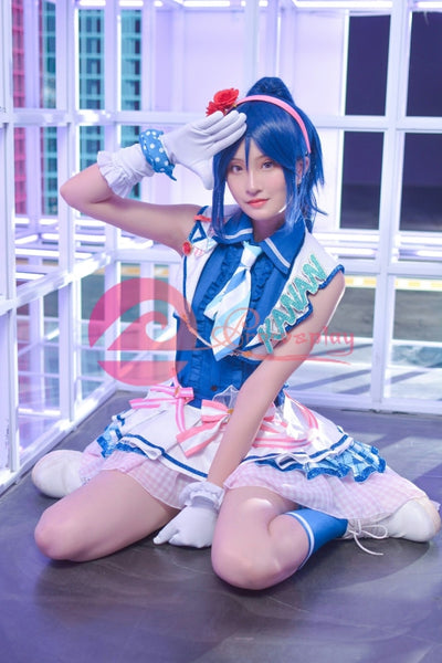 ラブライブ サンシャイン Aqours 渡辺曜 スクールユニティ コスプレ