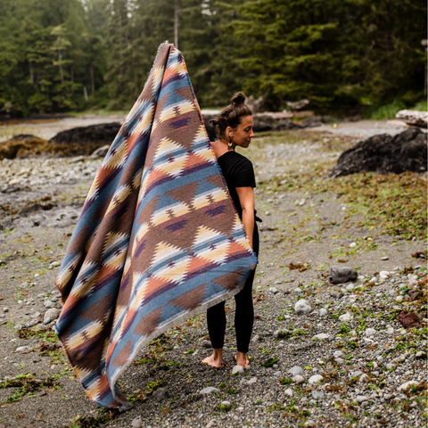 Boho Wool Blanket