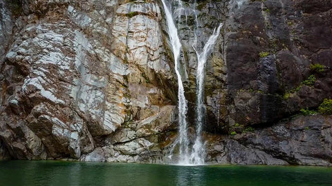 The most beautiful tofino waterfall