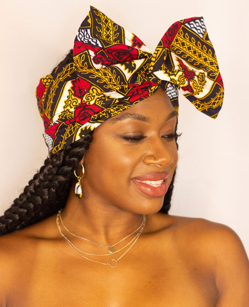 ODETTE WIRED HEADWRAP – Heritage Clothings