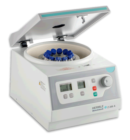 The Hermle Z206A centrifuge can be used to prepare PRP