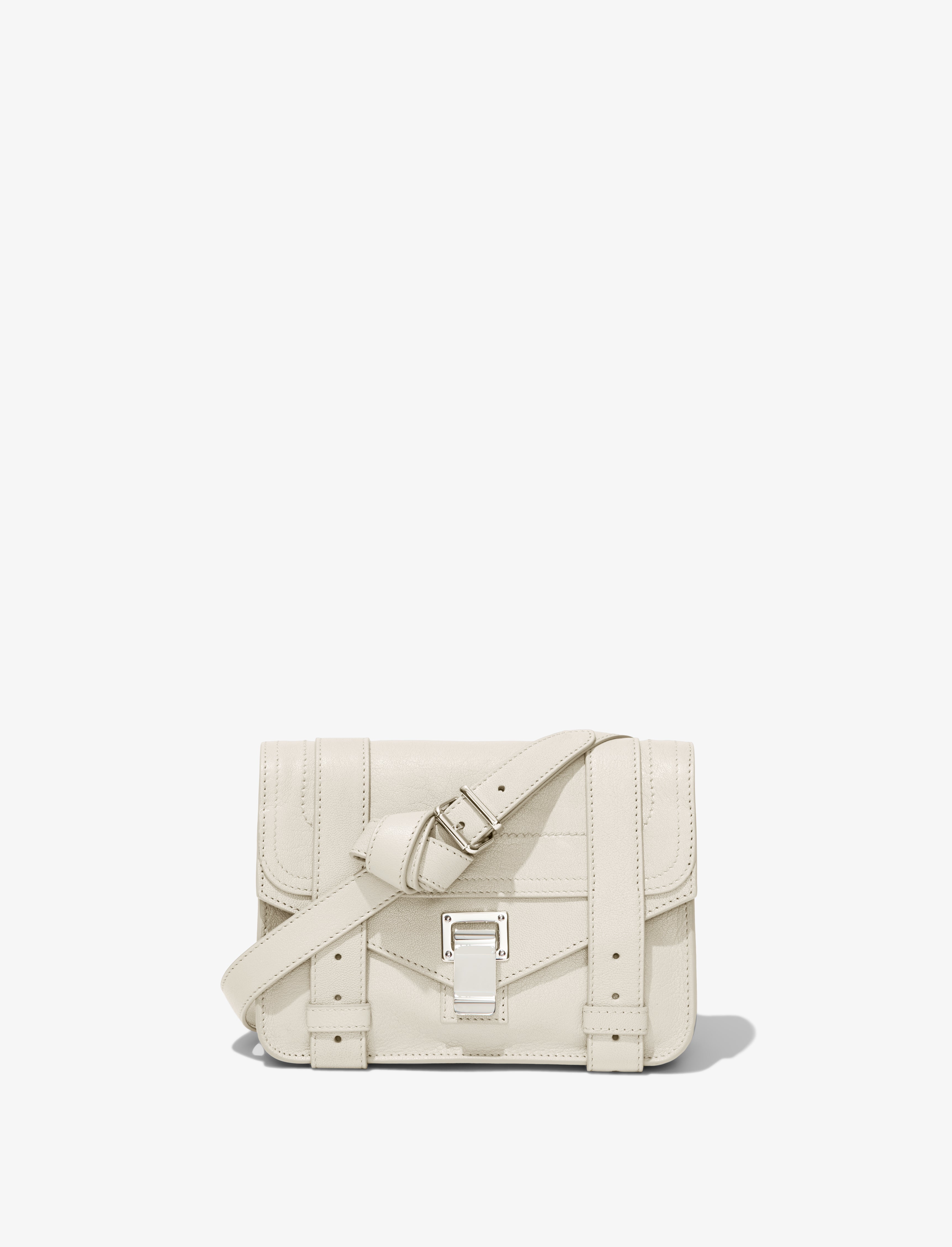Ps1 tiny leather crossbody bag Proenza Schouler White in Leather - 35448801