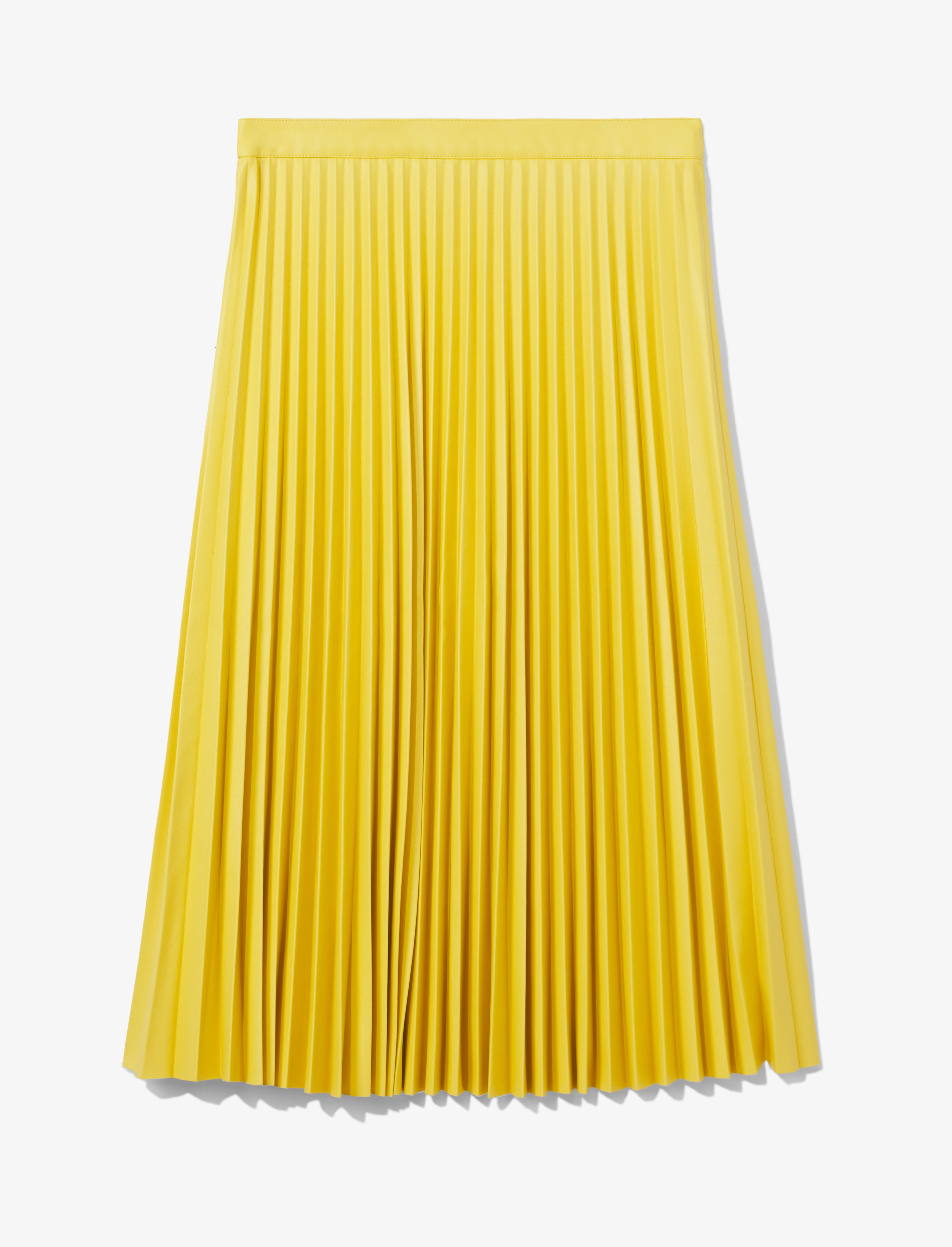 Faux Leather Pleated Skirt – Proenza Schouler