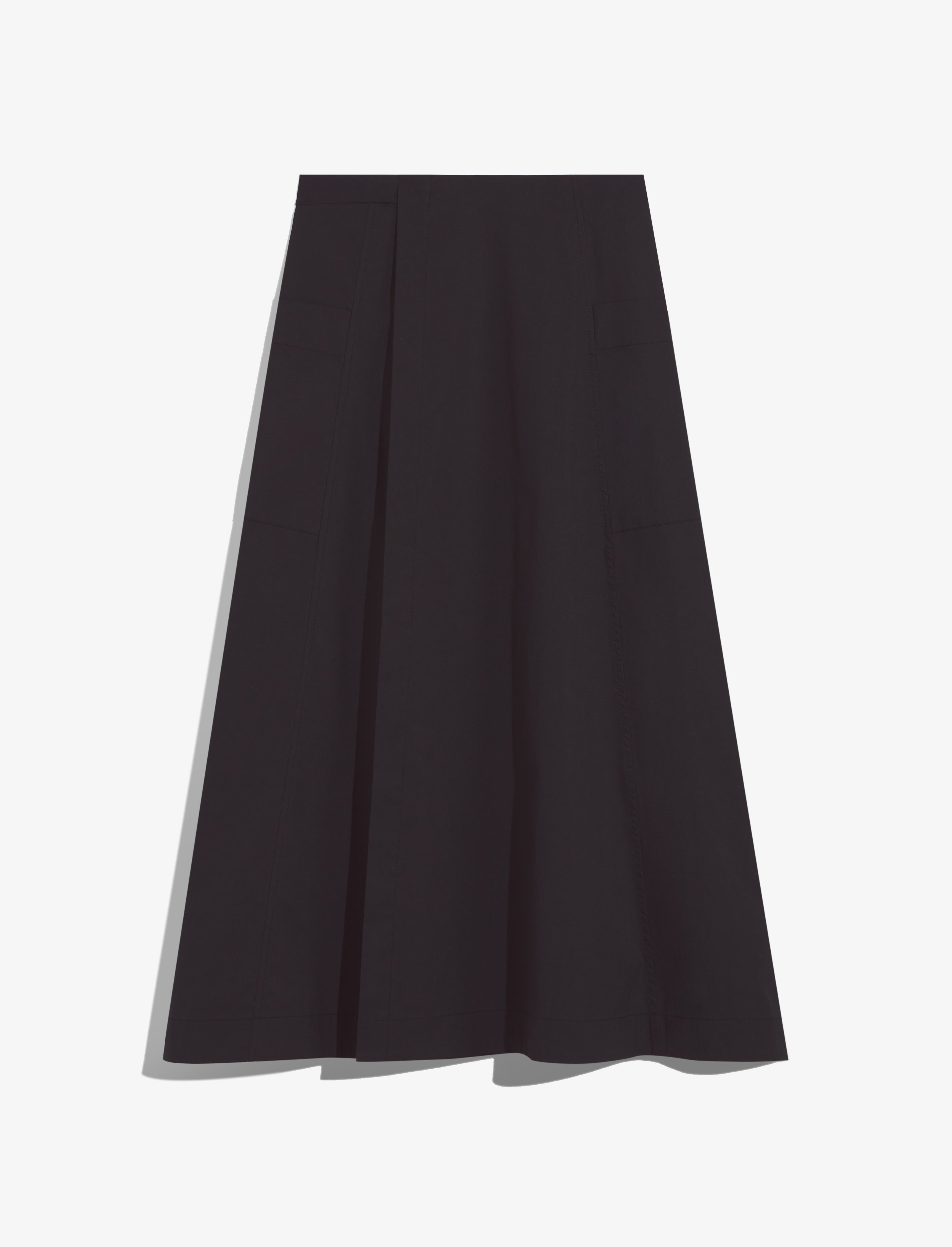Soft Poplin Wrap Skirt – Proenza Schouler