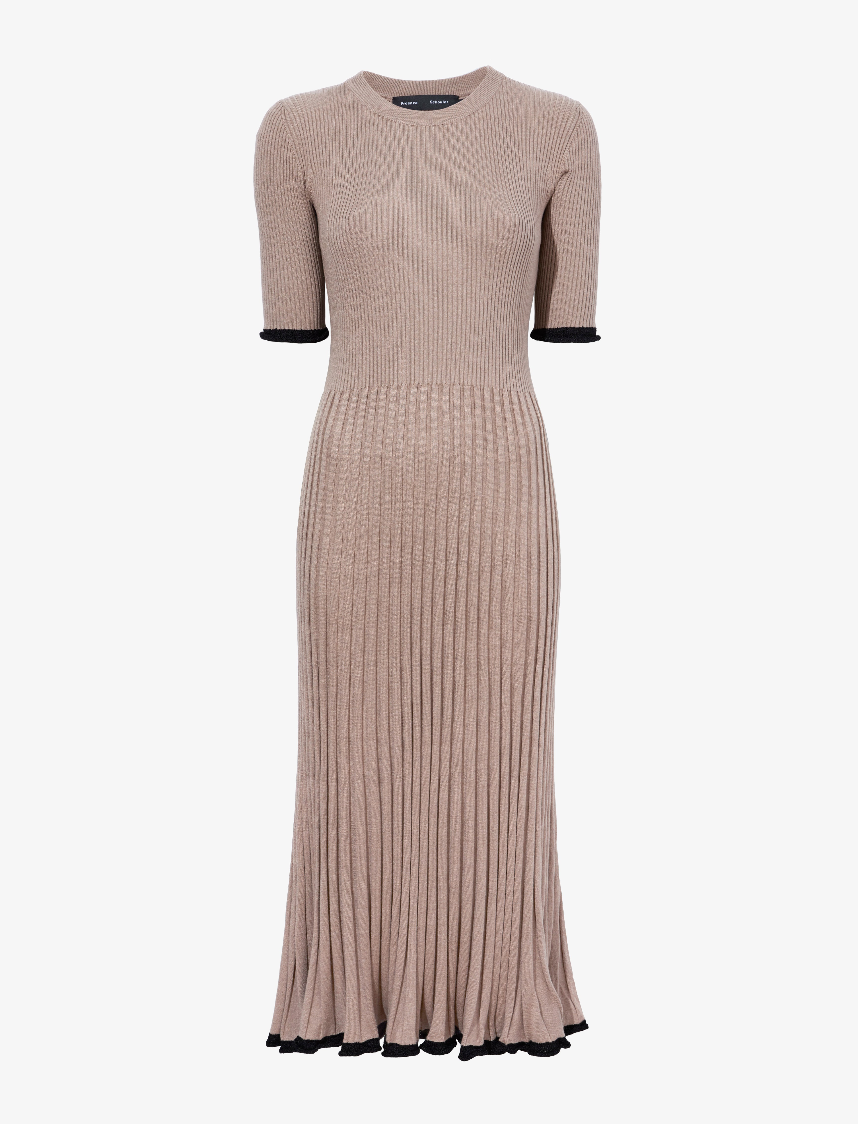 Silk Cashmere Rib Knit Dress – Proenza Schouler