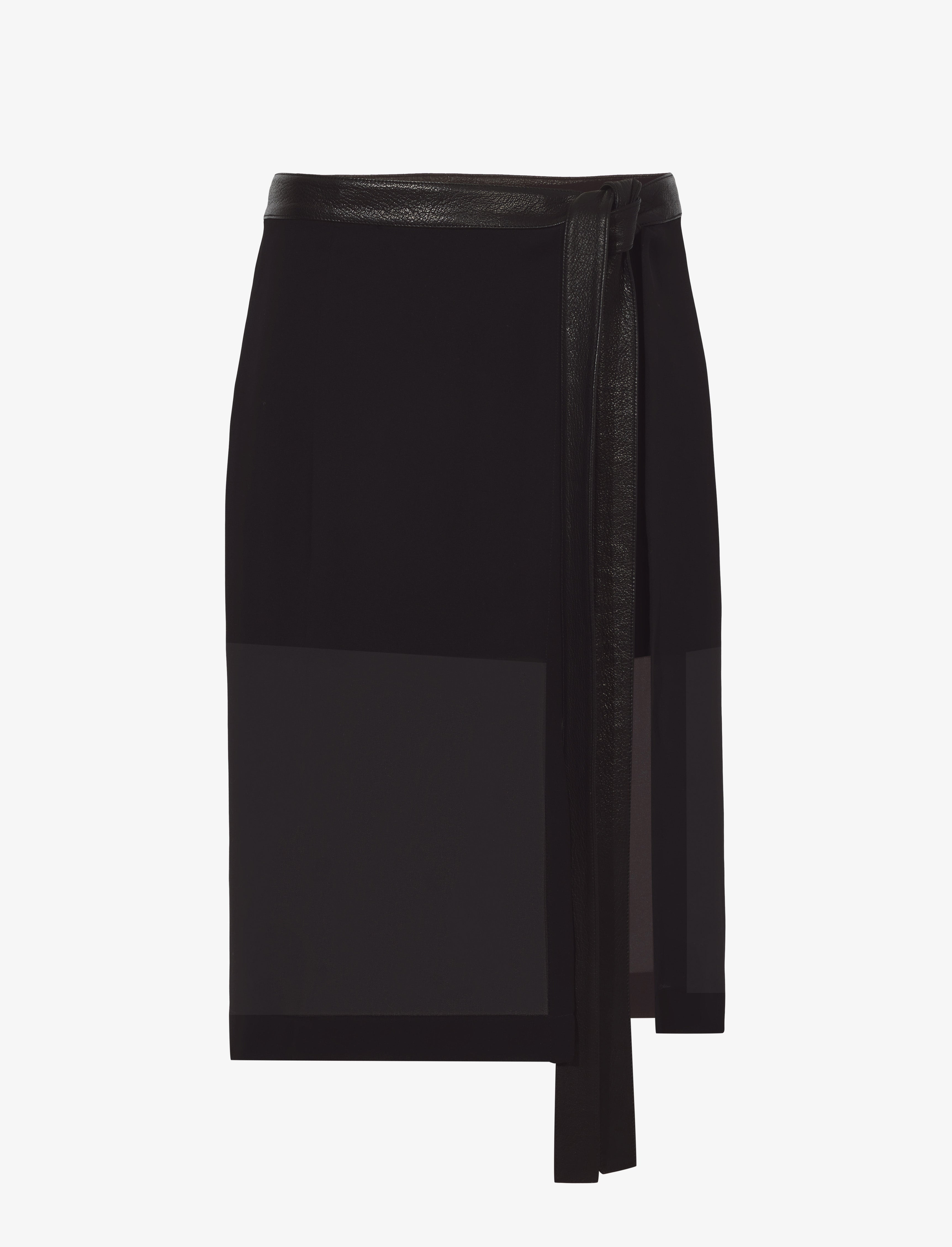 Crepe Chiffon Wrap Skirt – Proenza Schouler