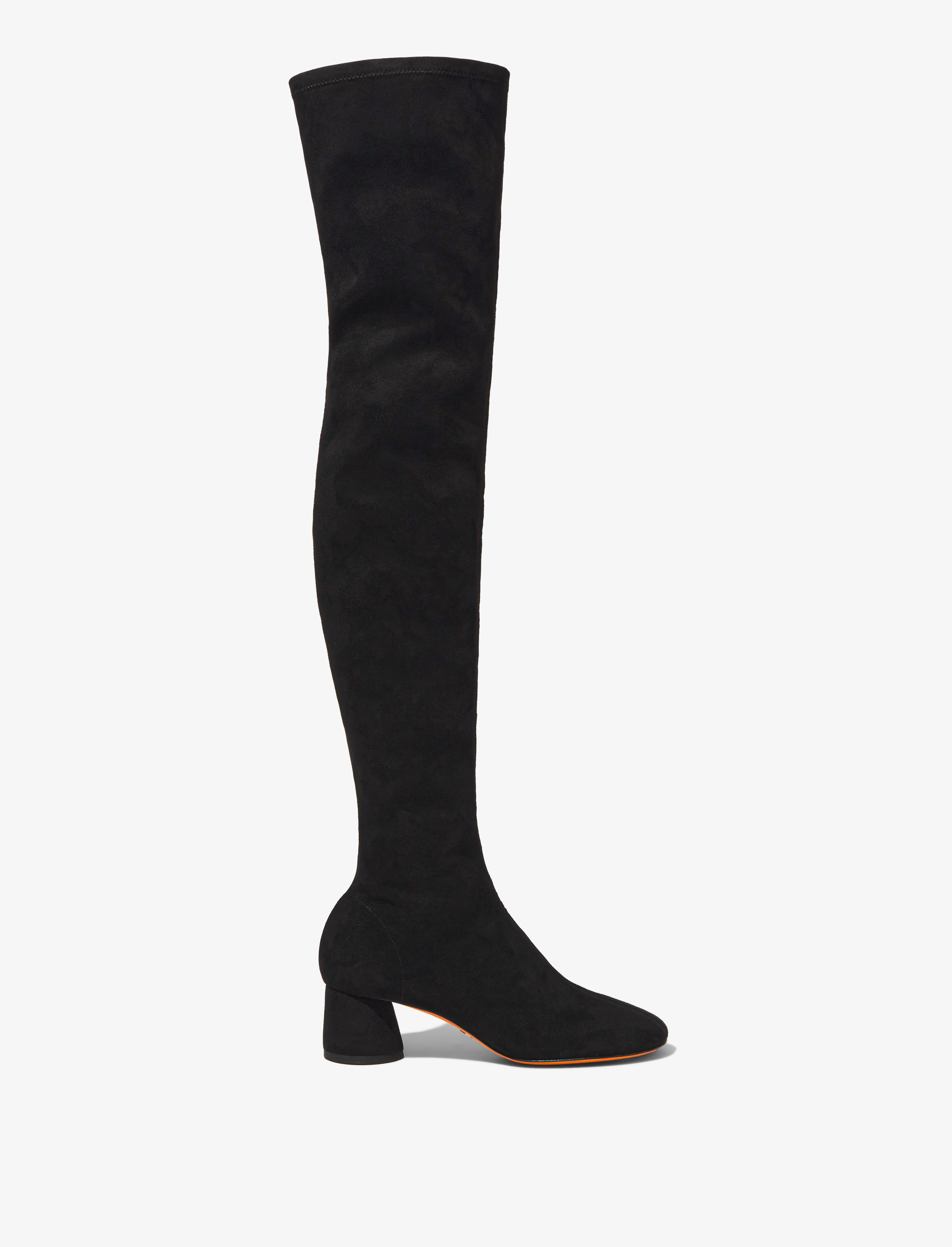 Glove Stretch Over The Knee Boots in Faux Suede – Proenza Schouler